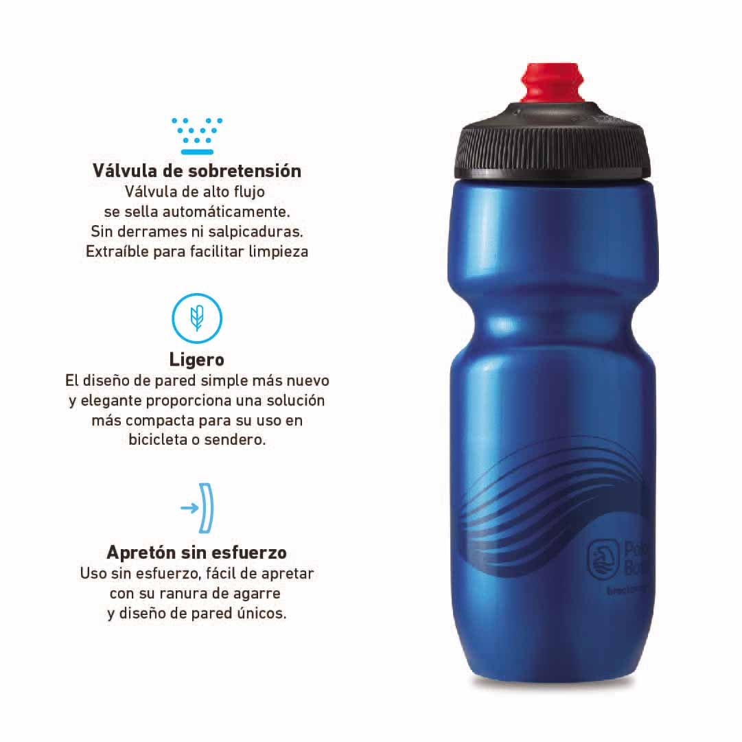 Botella Breakaway 600ml Deep Blue