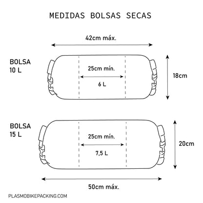 Arnés + Bolsa Seca 10L